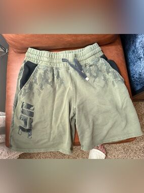 UFC Venom Olive Green Drawstring Shorts